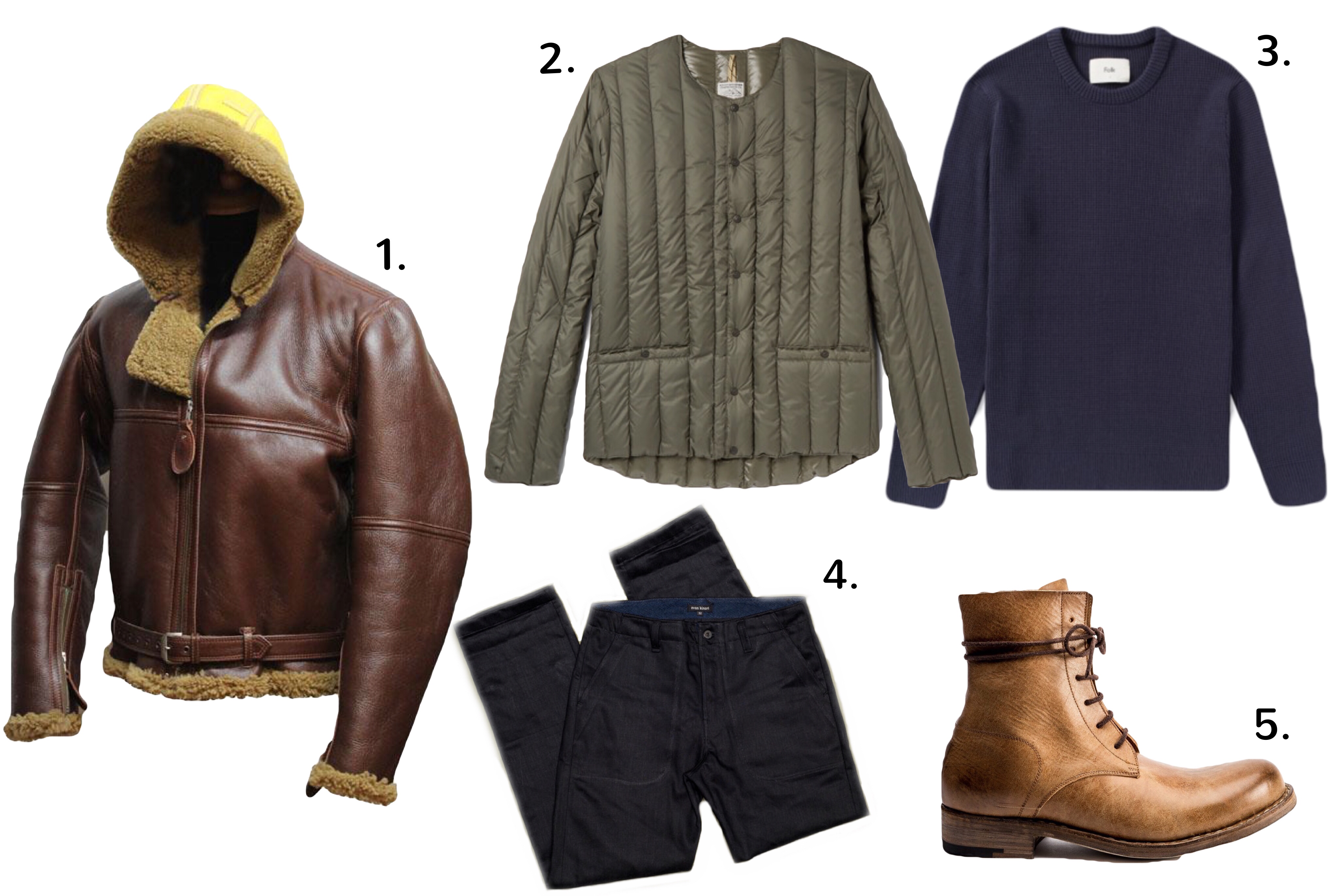 What To Wear With A Shearling Jacket | The Styleforum JournalThe ...